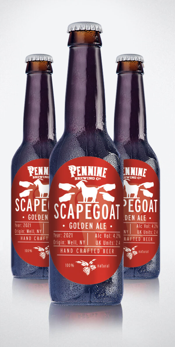 SCAPEGOAT  - GOLDEN (Case of 12 x 500ml)